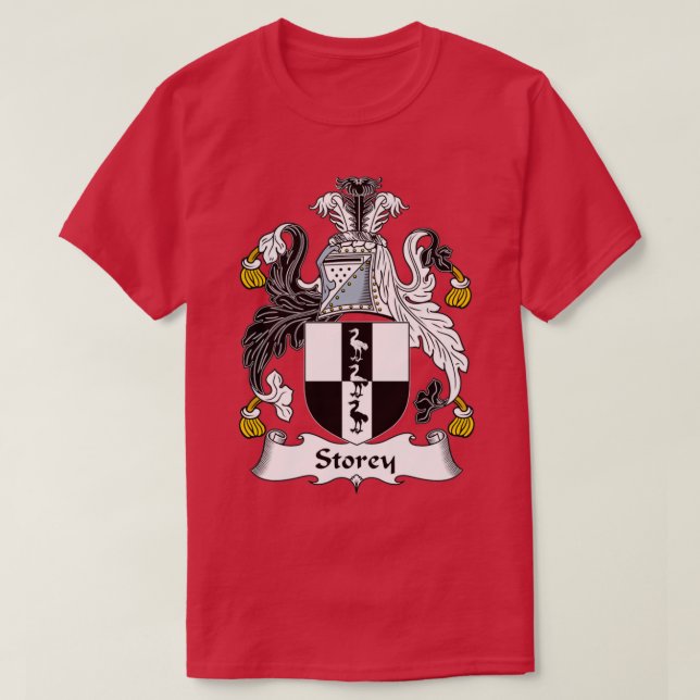 Story Coat of Arms Familienwappen T-Shirt (Design vorne)