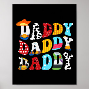 Story Daddy Toy Boy Story Vater Vathage Day T-Shir Poster