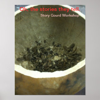 Story Gourd Poster - Workshop— Saatgut