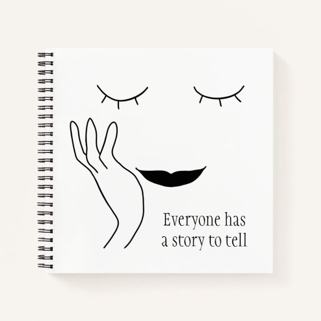 Story Spiral Notebook Notizbuch (Vorderseite)