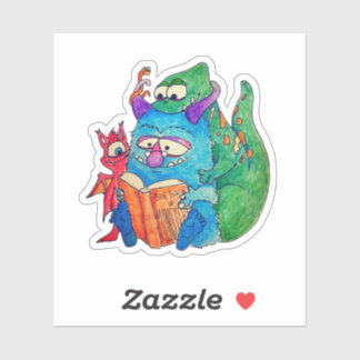 Story Time Aufkleber