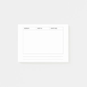 Storyboard-Knotizzen Post-it Klebezettel