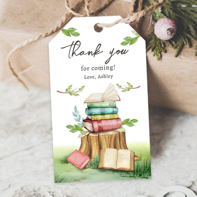 Storybook Baby Showbook Bücher Neues Kapitel Geschenkanhänger (Von Creator hochgeladen)