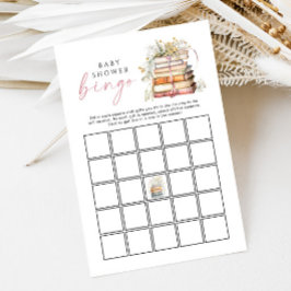 Storybook Baby Shower Bingo Neues Kapitel Wildblum