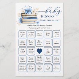 Storybook Baby Shower Find the Guest Bingo Game