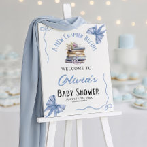 Storybook Baby Shower Welcome Sign