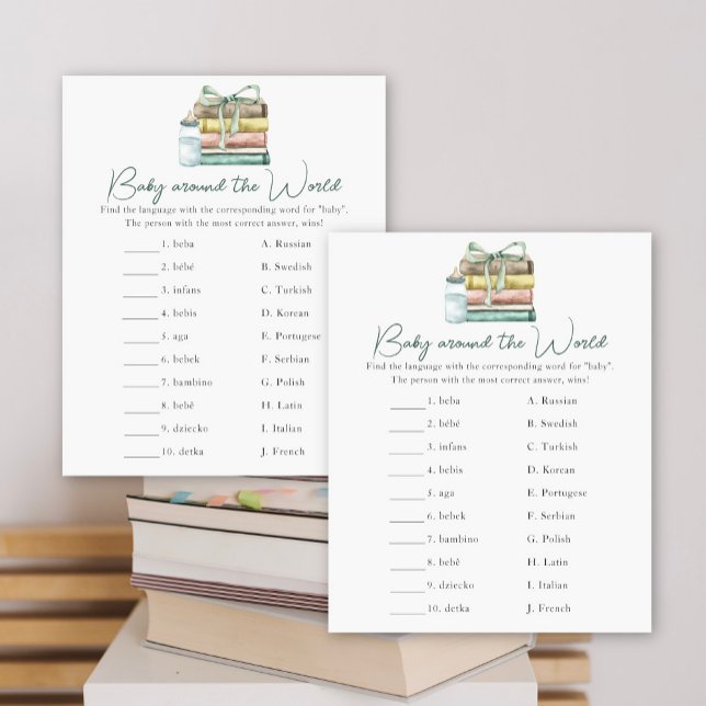 Storybook Babydusche - Baby rund um das Weltspiel (Von Creator hochgeladen)