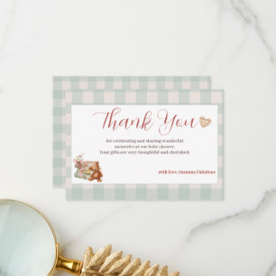 Storybook Babydusche Danke