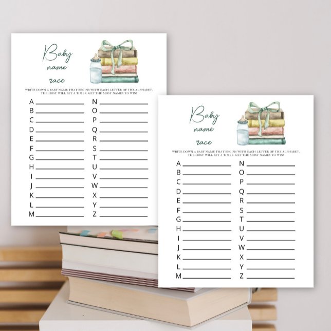 Storybook Babydusche - Kindernamensspiel (Von Creator hochgeladen)