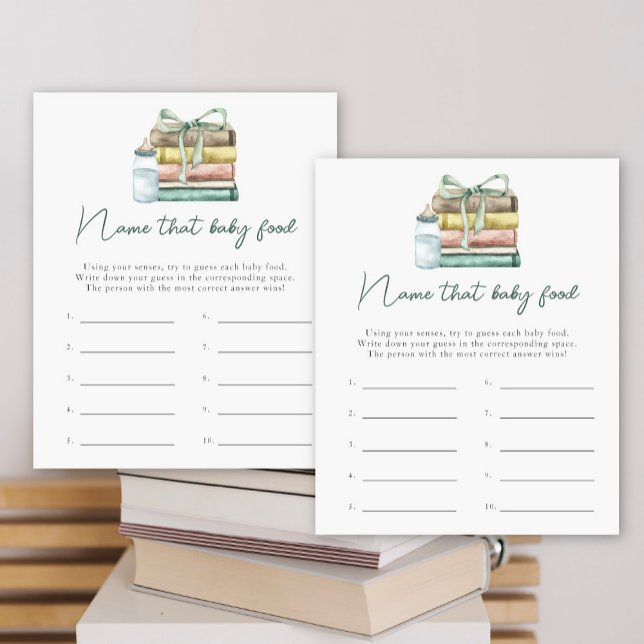 Storybook Babydusche - Name dieses Babynahrung (Von Creator hochgeladen)