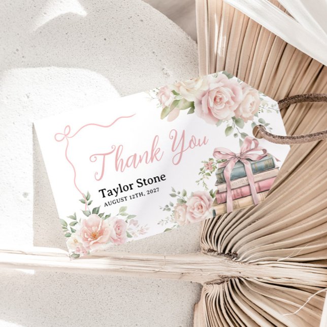 Storybook Babydusche Vielen Dank Geschenkanhänger (Von Creator hochgeladen)