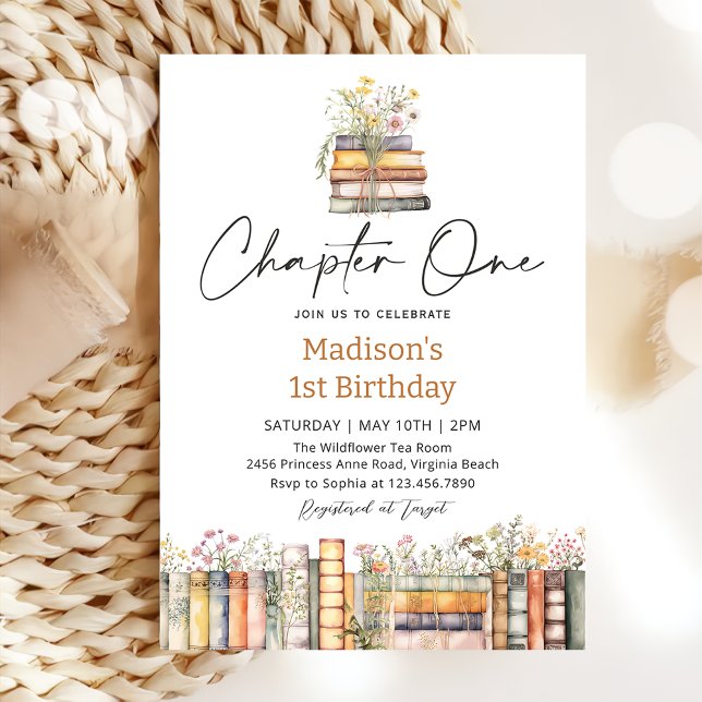 Storybook Birthday Einladung (Von Creator hochgeladen)