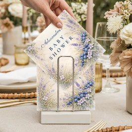 Storybook Blueberry Garden Baby Shower Serviette