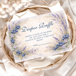 Storybook Blueberry Garden Diapper Raffle Begleitkarte