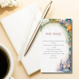 Storybook Book Request Dragon Baby Dusche Begleitkarte