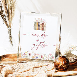 Storybook Brautparty Karten & Geschenke Unterschri Poster