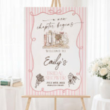 Storybook Bridal Shower Welcome Sign
