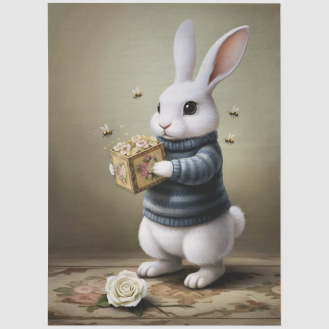 Storybook Bunny Seidenpapier (Vorderseite)