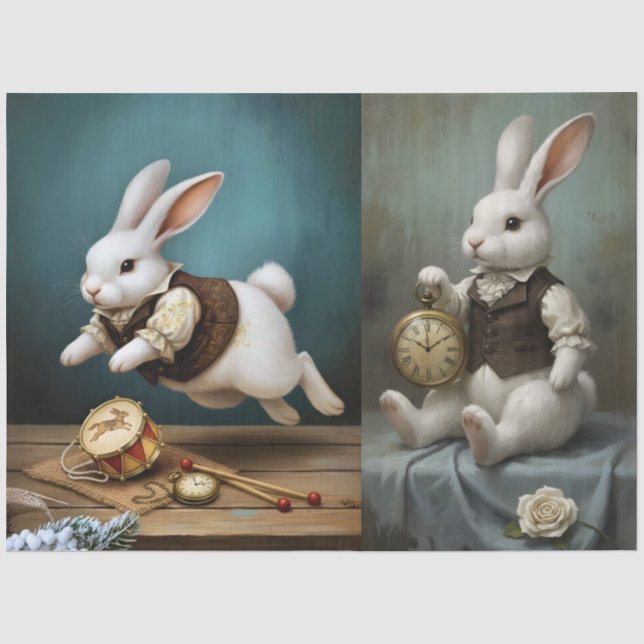 Storybook Bunny Seidenpapier (Vorderseite)