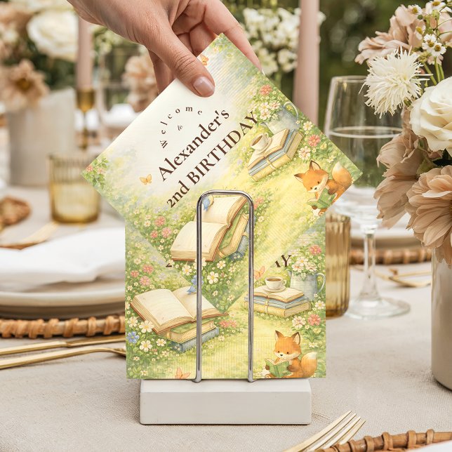 Storybook Chapter Two Birthday Serviette (Von Creator hochgeladen)