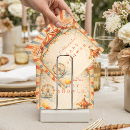 Storybook Circus Baby Shower Serviette