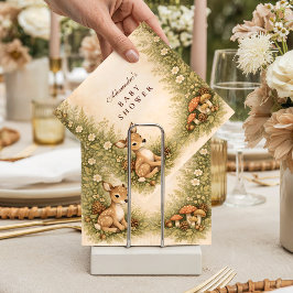 Storybook Deer Baby Baby Shower Serviette