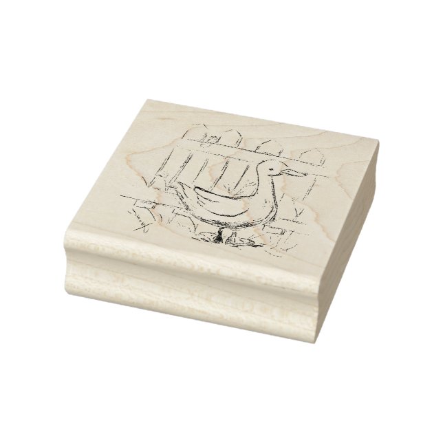 Storybook Duck Gummistempel (Stempel)