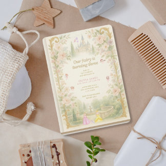 Storybook, fairy first, fairytale 3rd birthday einladung