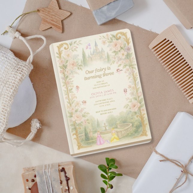 Storybook, fairy first, fairytale 3rd birthday einladung (Von Creator hochgeladen)