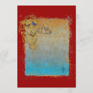 Storybook Fairytale Castelgrande Einladung