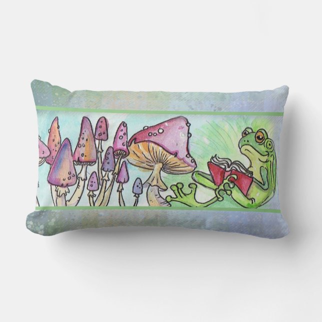 Storybook Frog Journal Lendenkissen (Vorderseite)