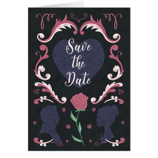 Storybook-Hochzeit - Save the Date (Vorne)