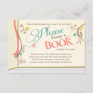 Storybook holen einem Buch Vintages Gelb Begleitkarte