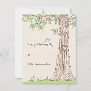 Storybook Kids Valentine Card Feiertagskarte