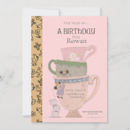 Storybook Kinder Einladung zum Geburtstag