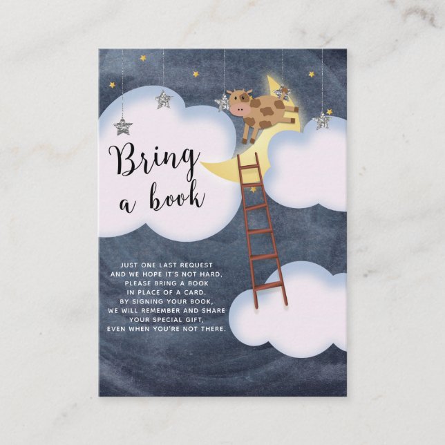 Storybook Kinderzimmer Rhyme Bringen Sie ein Baby  Begleitkarte (Vorderseite)