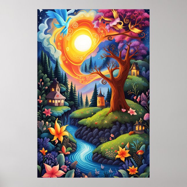 Storybook Landscape 3 Poster (Vorne)