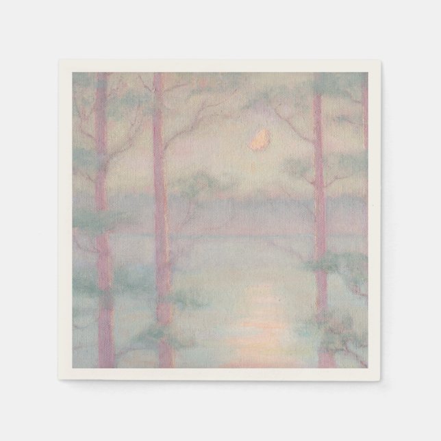 Storybook Moon Paper Napkins Serviette (Vorderseite)