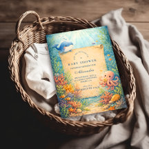 Storybook Ocean Friends Baby Shower