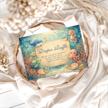 Storybook Ocean Friends Diapper Raffle