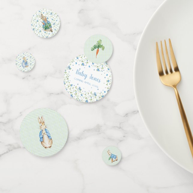 Storybook Peter Rabbit Inspired Baby Shower  Konfetti (Gruppe)