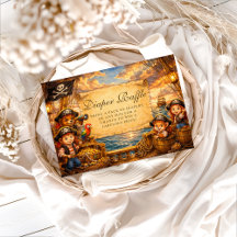 Storybook Pirate Adventure Diapper Raffle