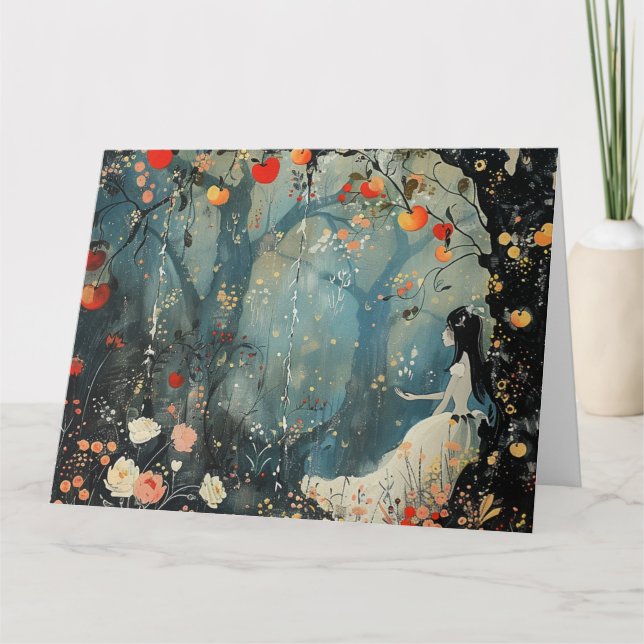 Storybook Princess Note Card Karte (Vorderseite)