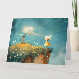 Storybook Princess Note Card Karte