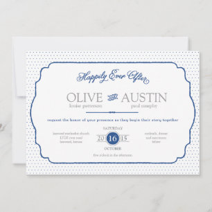 Storybook Romance Wedding Einladung