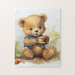 Storybook Style Teddy Bear Jigsaw Gift Puzzle