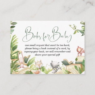 Storybook Themed Baby Showbücher für Baby Begleitkarte