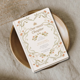 Storybook unsere nächste Kapitel Märchendusche Einladung