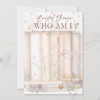 Storybook Who Bin I Brautparty Game