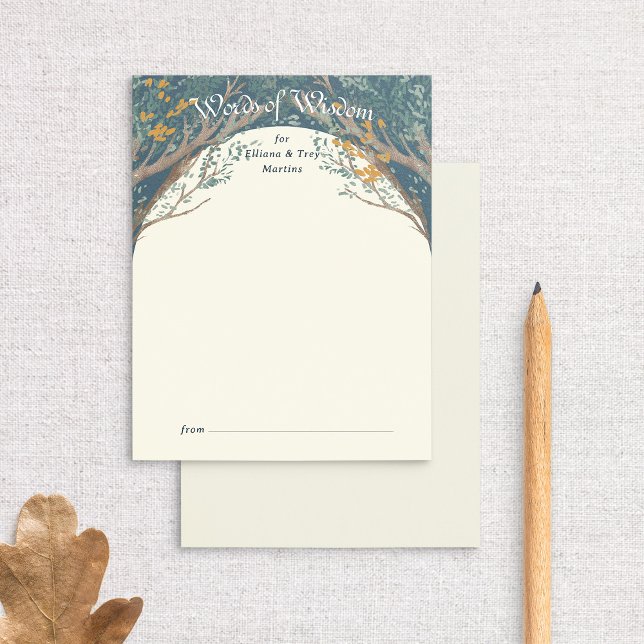 Storybook Woodland Friends Baby Showeinlage Hinweiskarte (Von Creator hochgeladen)